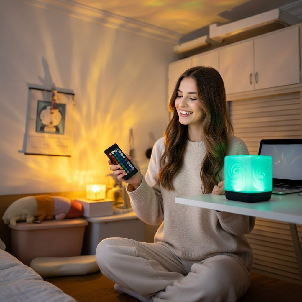 Ocean Wave Projector Light for Ambient Room Lighting