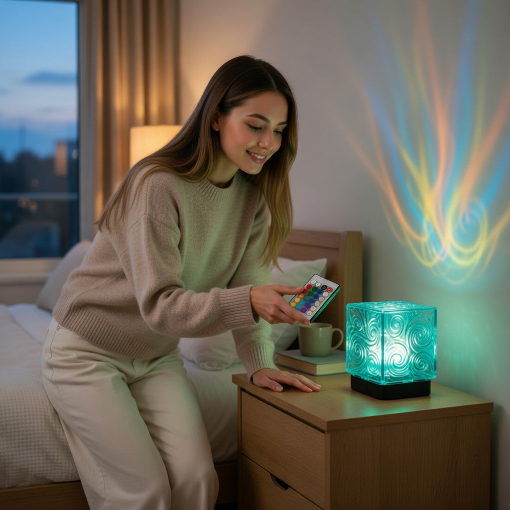 Ocean Wave Projector Light for Ambient Room Lighting