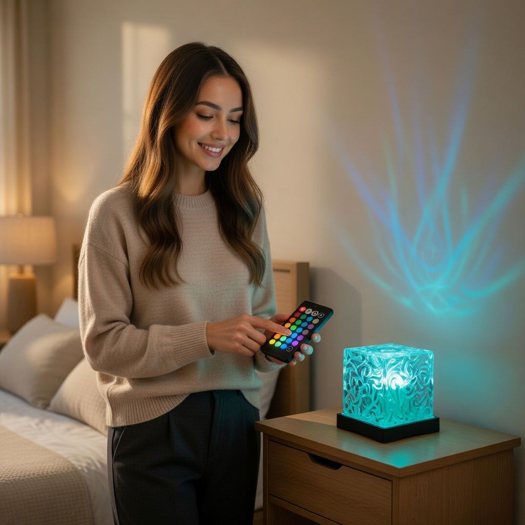 Ocean Wave Projector Light for Ambient Room Lighting